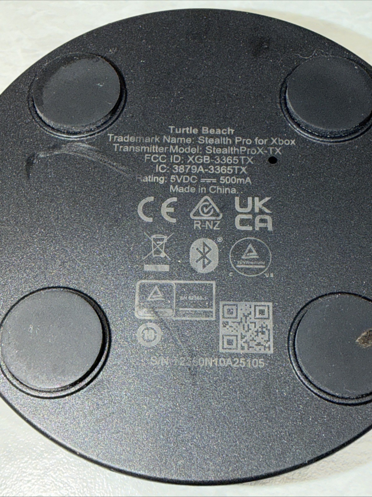 Replacement Transmitter StealthProX-TX For Turtle Beach Pro Xbox PC W/Battery