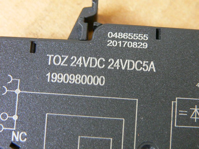 Weidmuller 1990980000 Toz 24Vdc 24Vdc5a Relay Socket