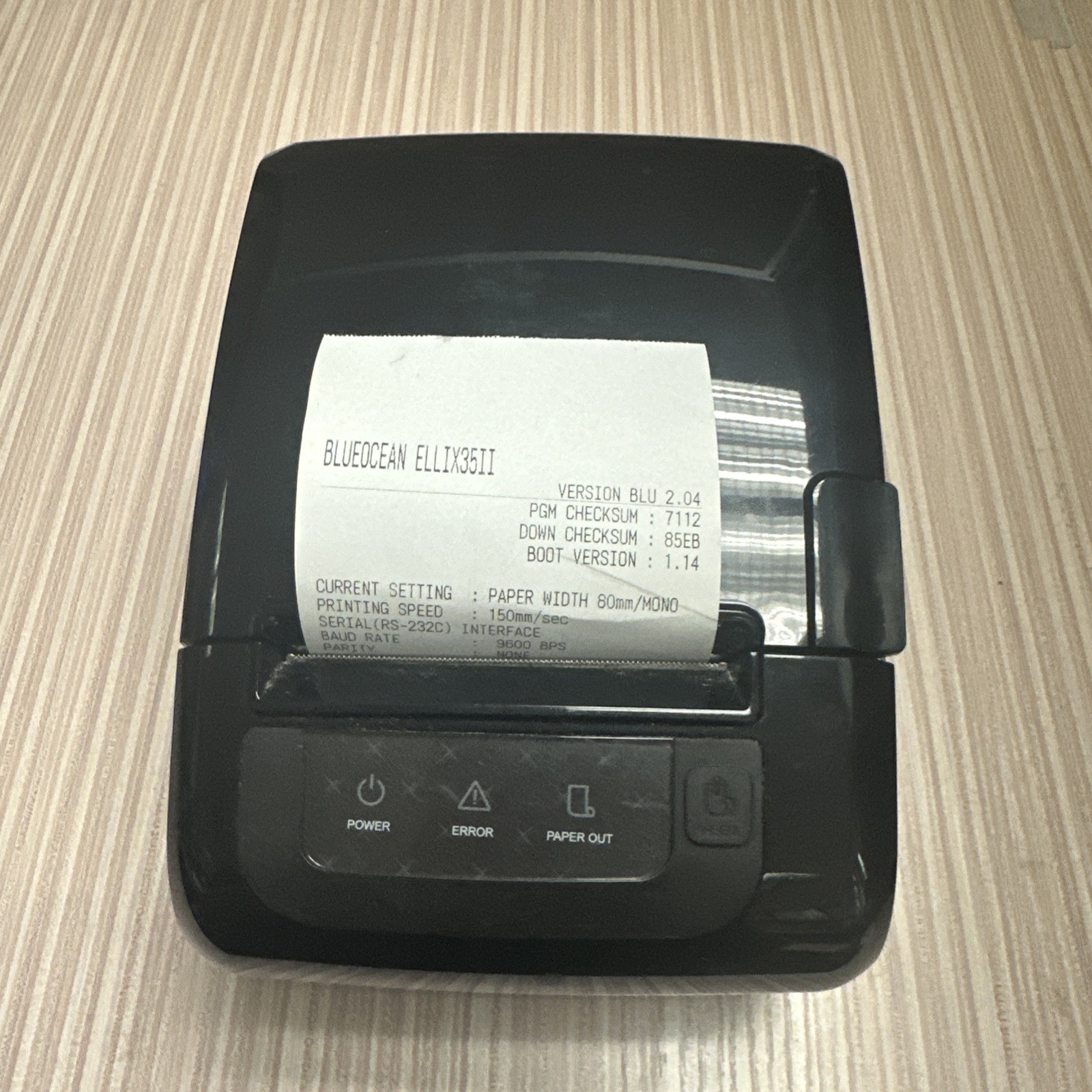 POS Thermal Receipt Printer SAM4S Ellix35 USB/Serial (#030)