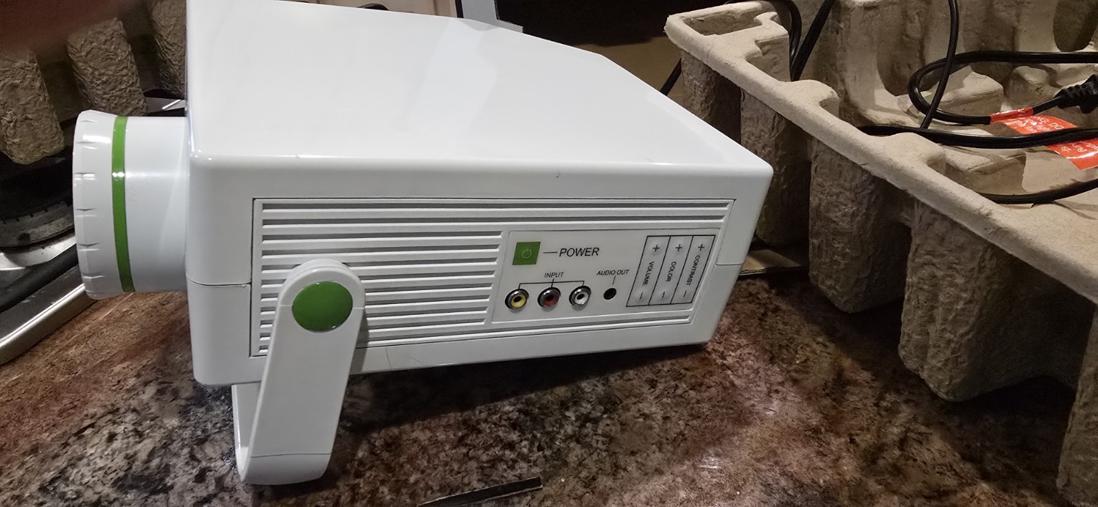 Portable Projector for Watching TV or Games