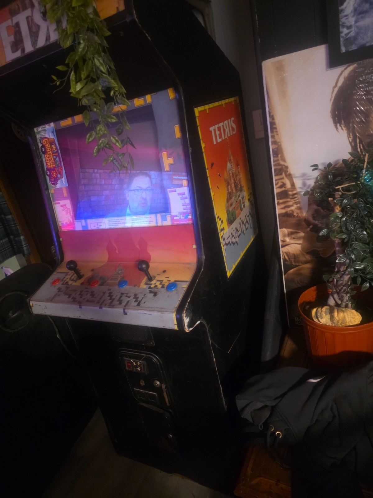TETRIS ARCADE MACHINE  1988 (Great Condition) *RARE*