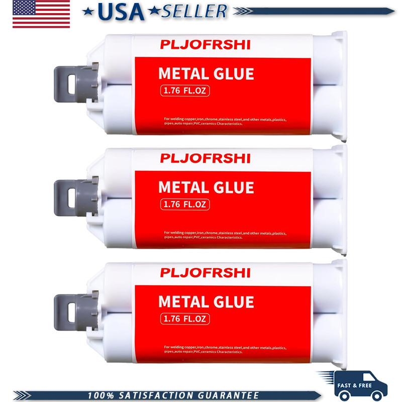 Muffler Repair Kit, Waterproof Sealing Epoxy Adhesive, Liquid Metal FModel: 3PCS