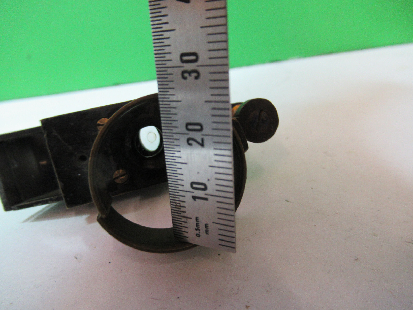 ANTIQUE BRASS NACHET PARIS PROJECTION PRISM ASSEMBLY MICROSCOPE PART X2-A-14