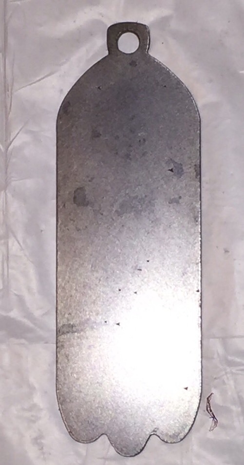 AR500 Steel Target Soda Pop Bottle 3/8"