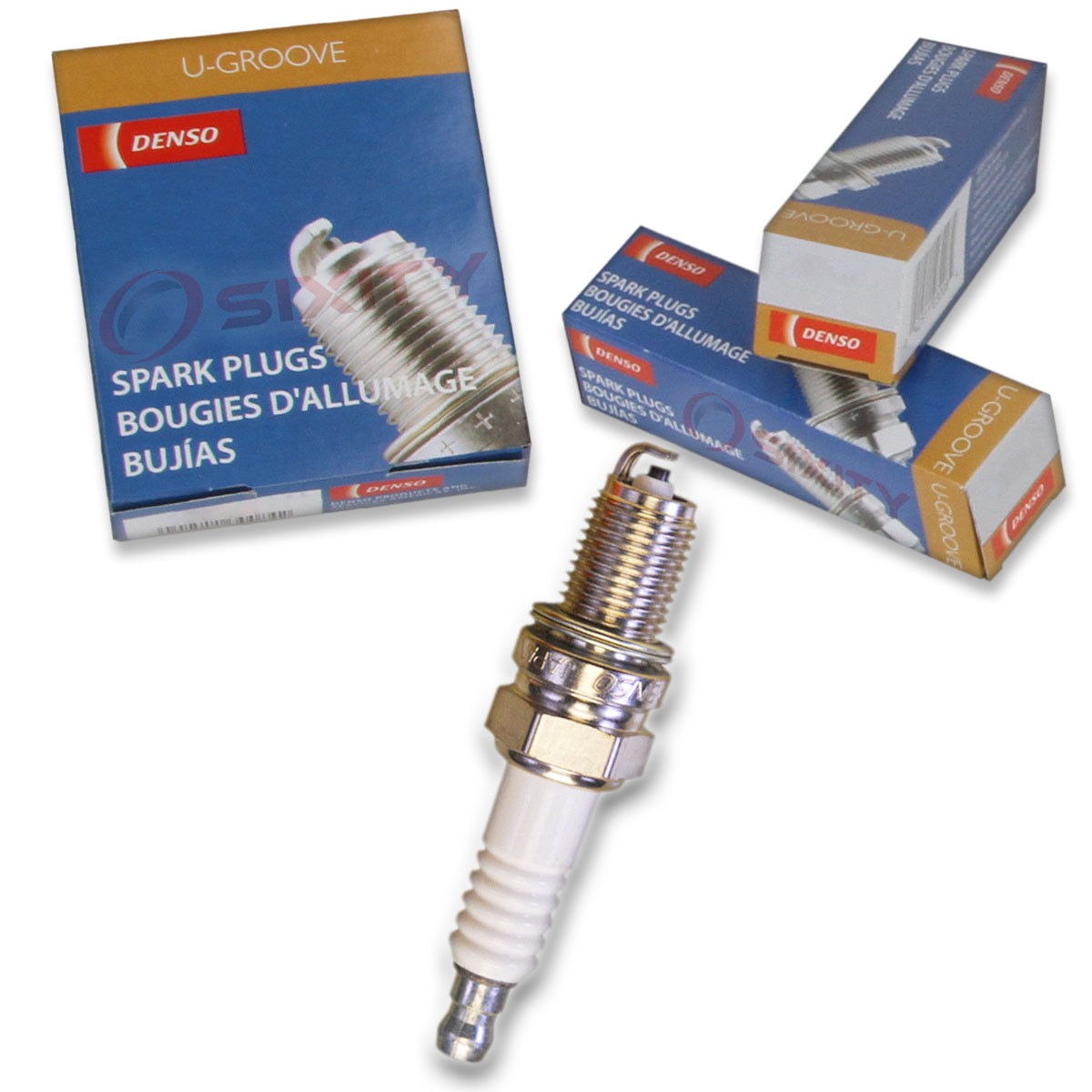 1 pc Denso Standard U-Groove Spark Plug for Bombardier DS50 2004 Tune Up Kit rf