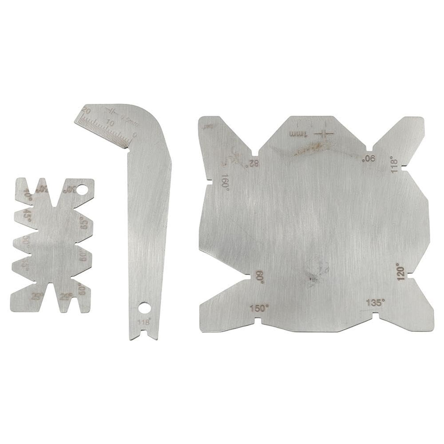 3pcs Angle Gauge Drill Bits, Hand Measure Tools S/S Angle Measuring Sharpener...