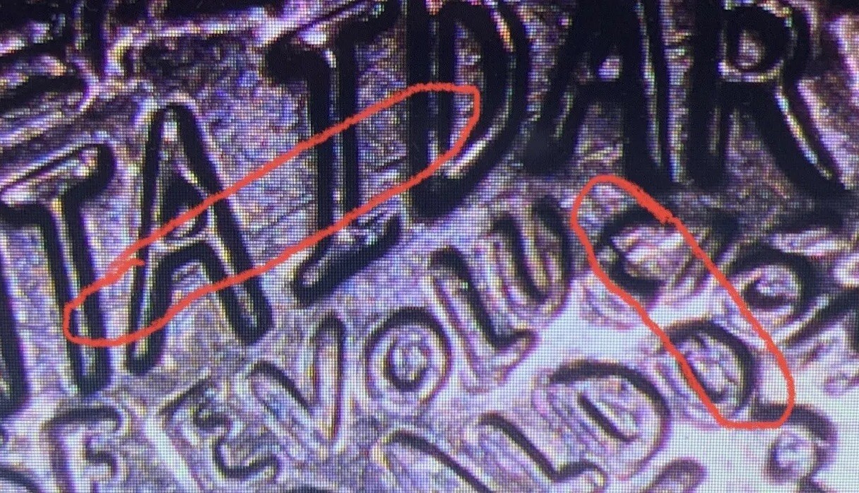 2023-D Jovita Idar Quarter MULTI-ERROR: Die Crack + Strikethrough x2. BU