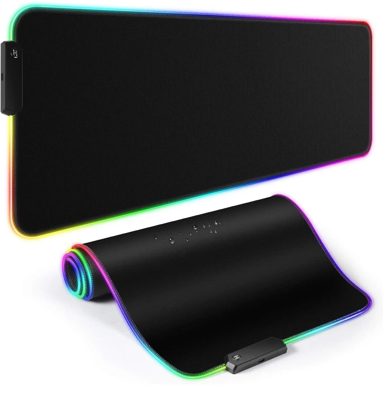 Gaming Mouse Pad RGB LED Light Oversized Glowing 12 Lighting Modes