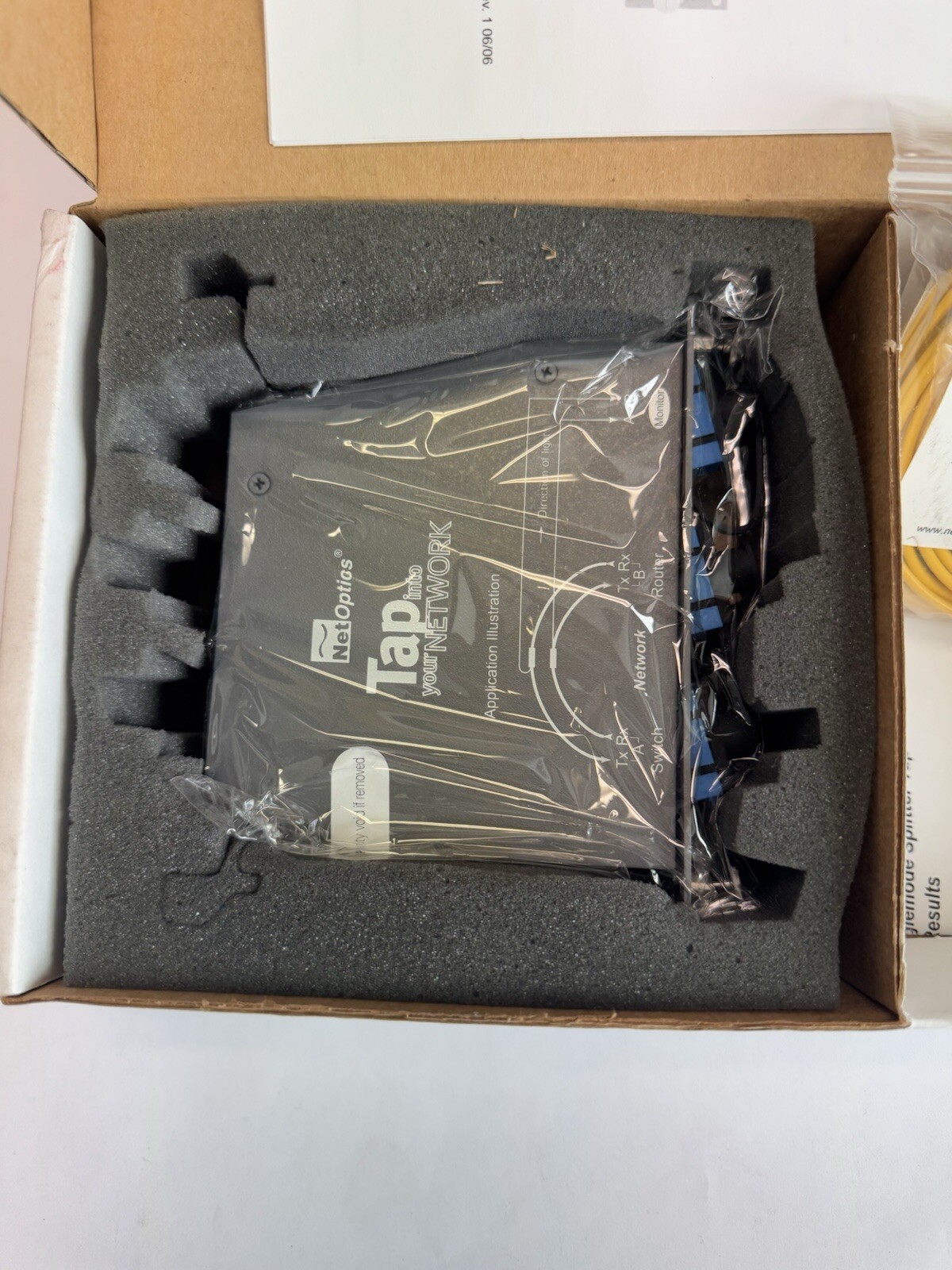 NetOptics TP-LR3-SC 10 Giabit Splitter Module 8.5 LX DX SC 70/30 Split SM