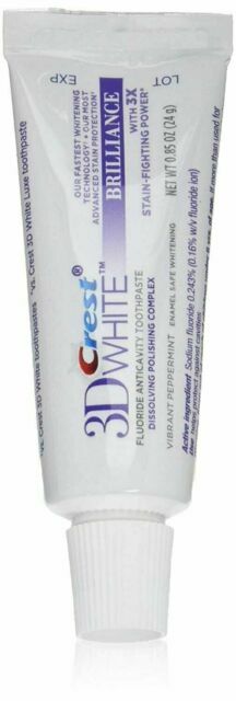 Crest 3D Whitening Stain Protection Toothpaste - 0.85 oz