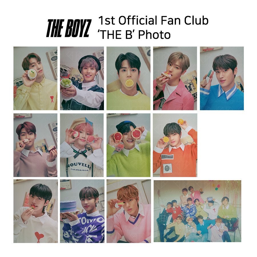 THE BOYZ 1st Fan Club THE B Official Message Photo