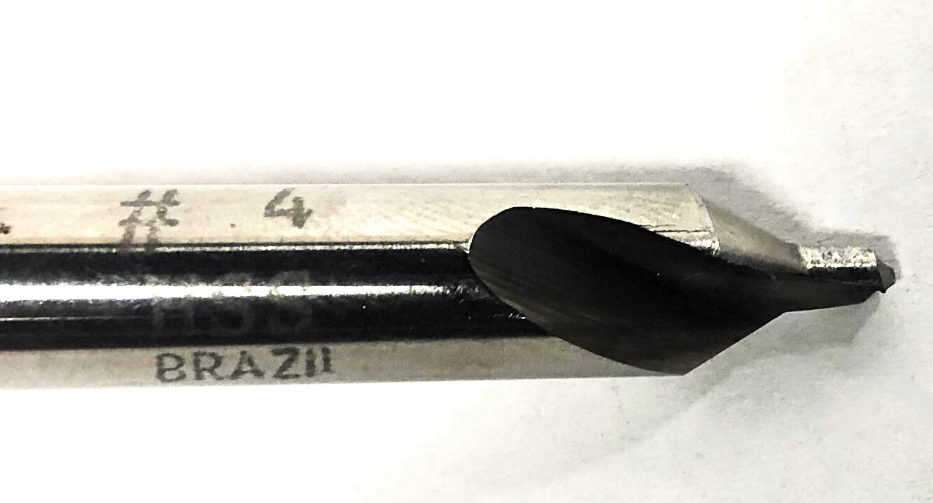 SKF HSS Combined Drill And Countersink #4 NOS
