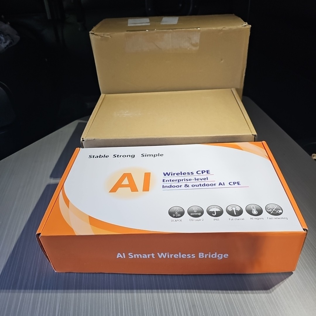 Adalov Wireless Bridge CPE365/CPE366 Outdoor PtP PoE Network Kit NEW/UNUSED/OPEN
