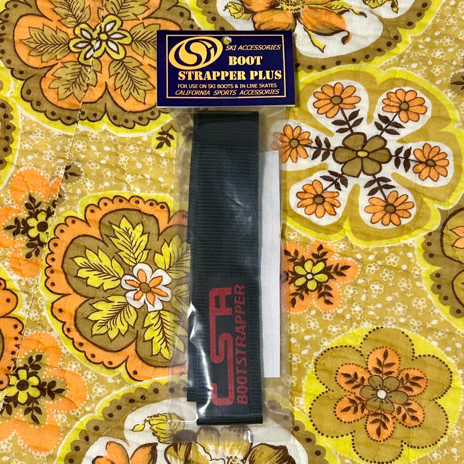 Boot Strapper Plus Ski Boot Skate Straps Skier Gift Vintage Deadstock 1970s