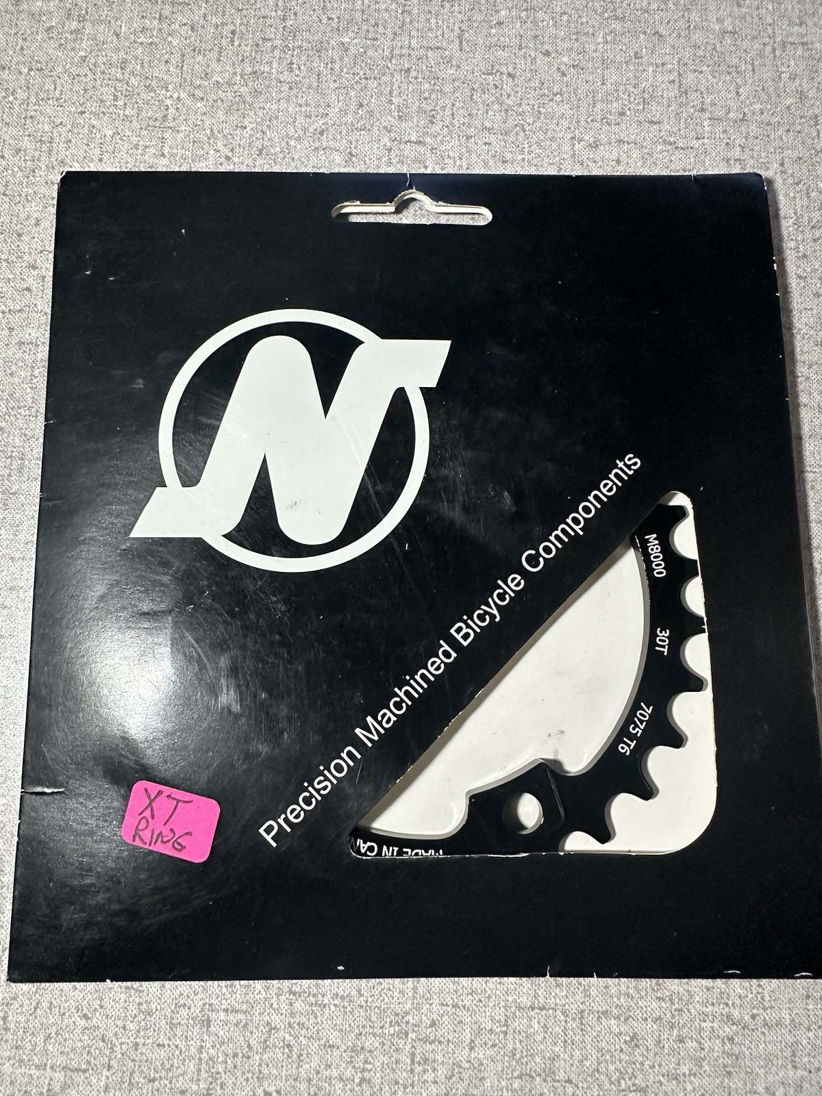 North Shore Billet M8000 XT Chainring 30T Black New