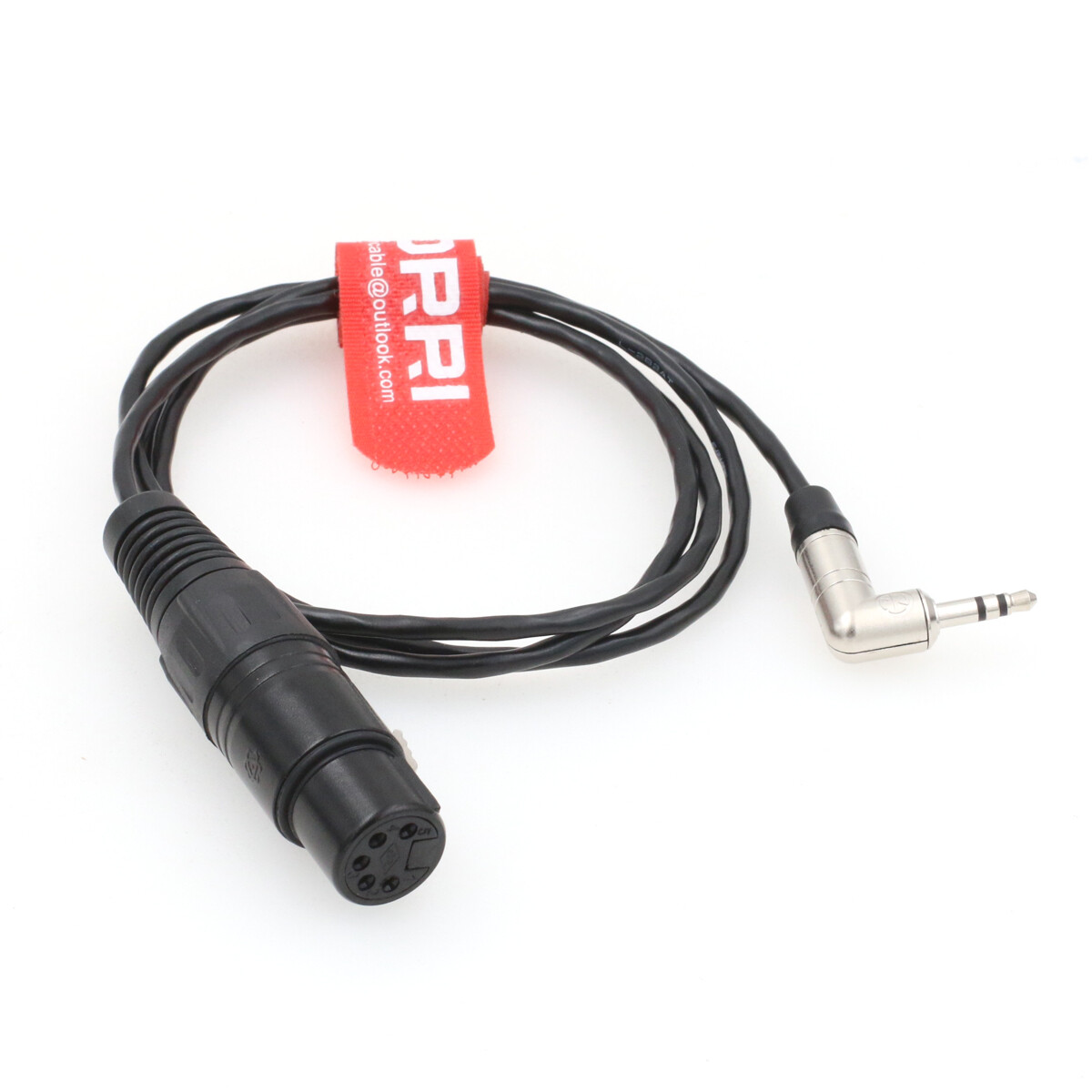 XLR 5 pin female to 1/8" (3.5mm) microphone cable  for Sony PCM-D50
