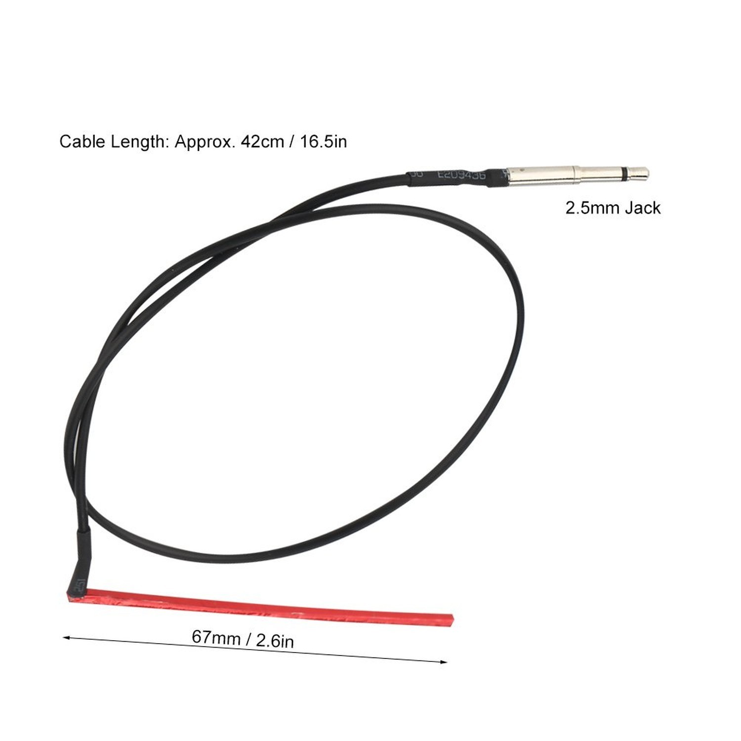 Guitar Piezo Transducer,1Pc High Sensitivity Under Saddle Piezo Pickup with 2...