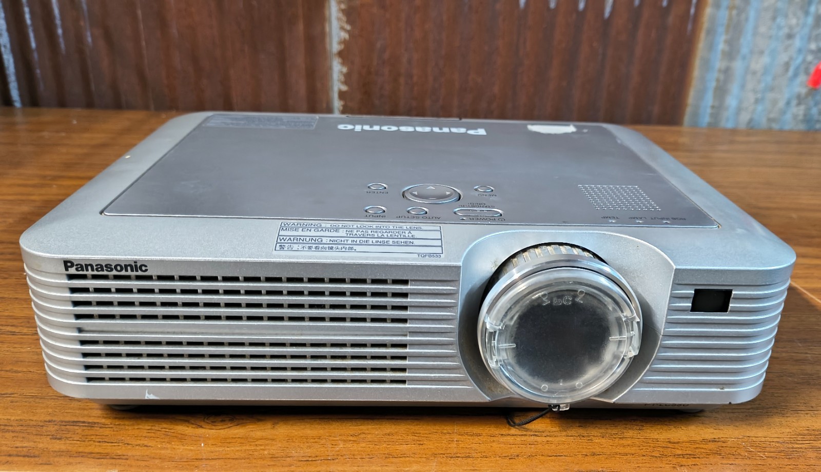 Panasonic 3LCD SVGA Desktop Projector PT-LC55U - 1924 Hours - Works