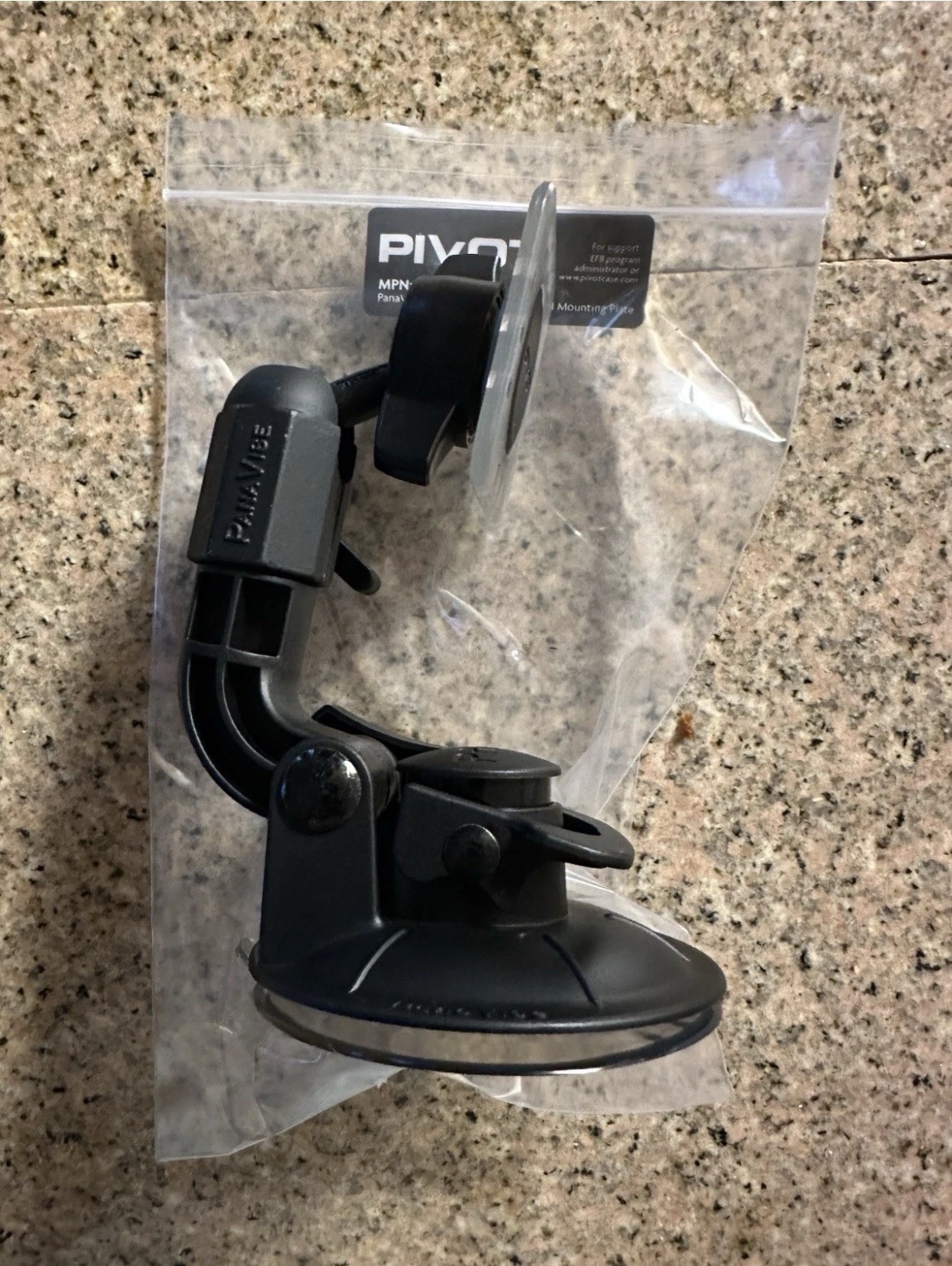 PIVOT 809PPK Pilot / Aviation Suction Cup Mount for iPad