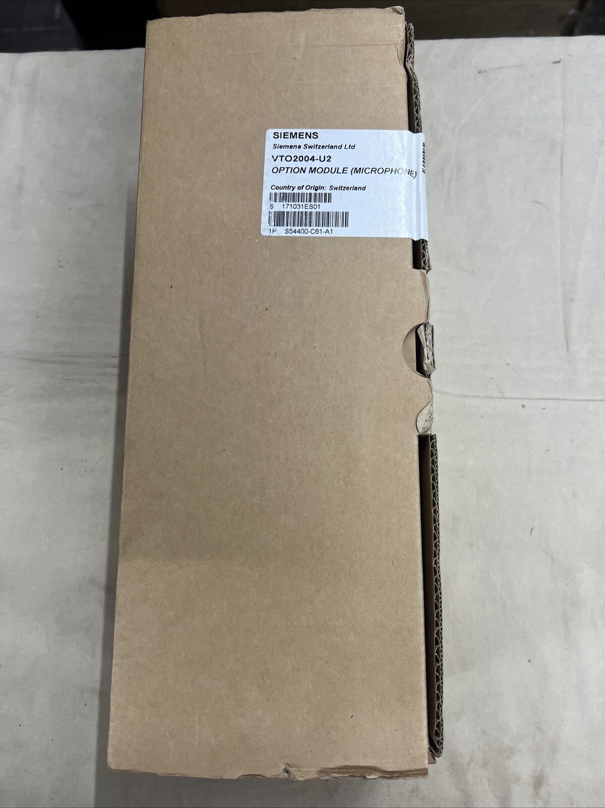 SIEMENS VTO2004- U2 Option module - Microphone. S5400-C61-A1. - NEW/ SEALED