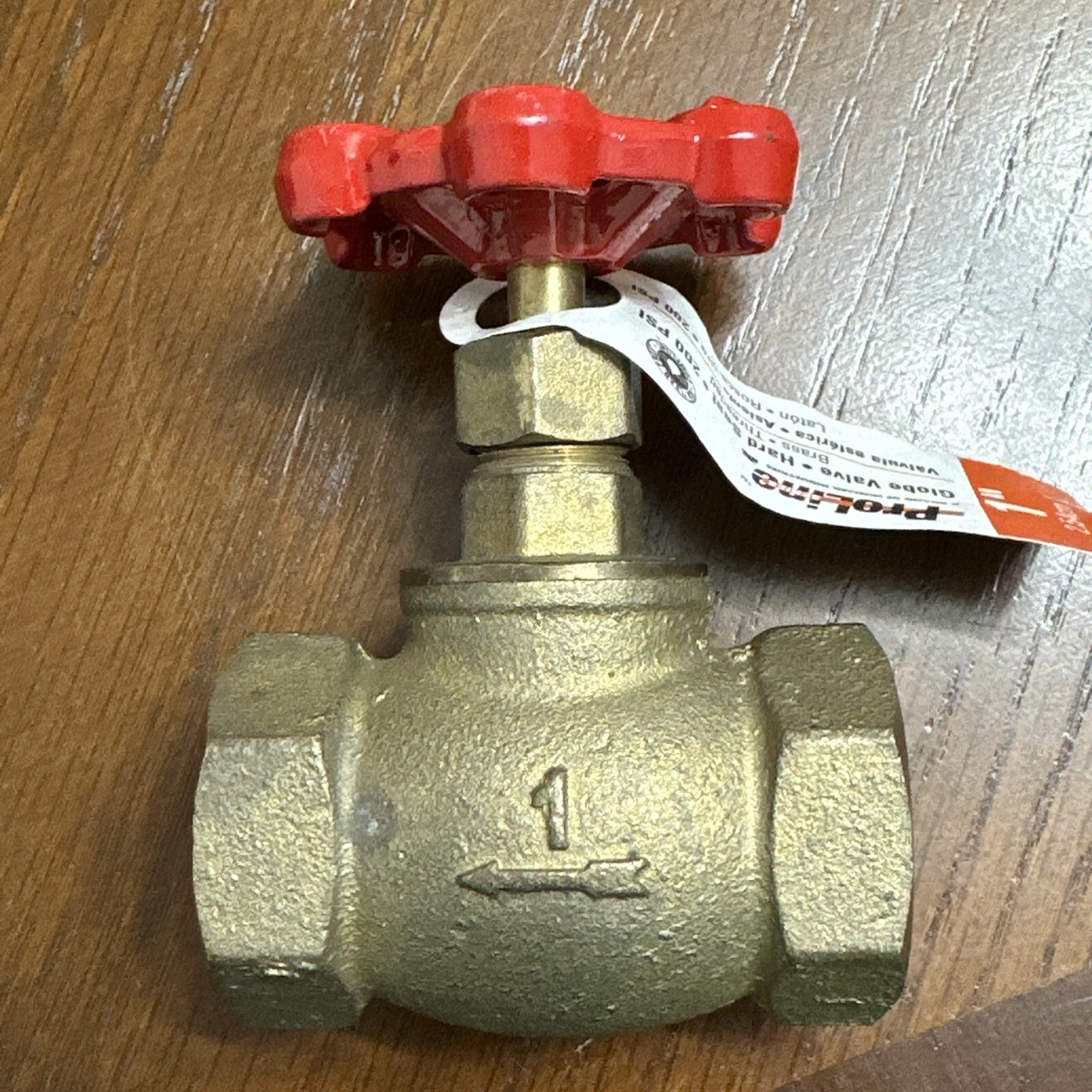 Proline 106-005NL 1 in. FIP Brass Globe Valve Threaded Low Lead New