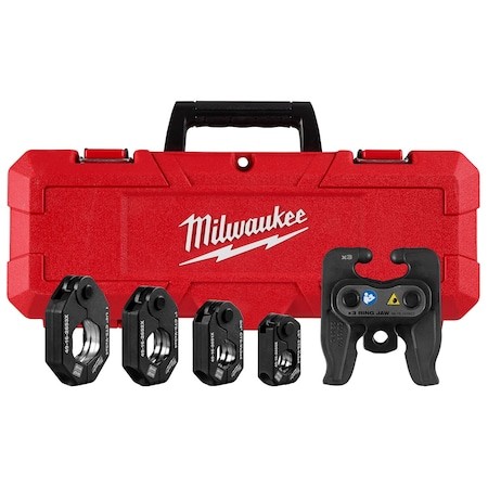 Milwaukee Tool 49-16-2490X 1/2" - 1-1/4" Cts-V Pivoting Press Ring Kit For M12