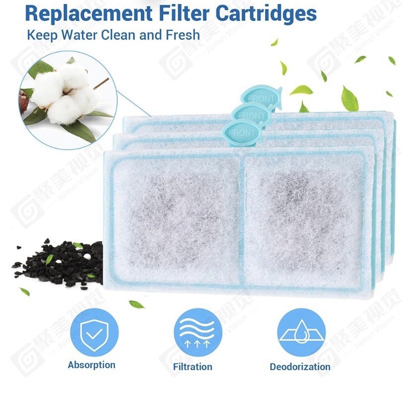 12 PCs. Aquarium filter cartridge for TOP FIN EF-S ELEMENT & BF5 BETTAFLO