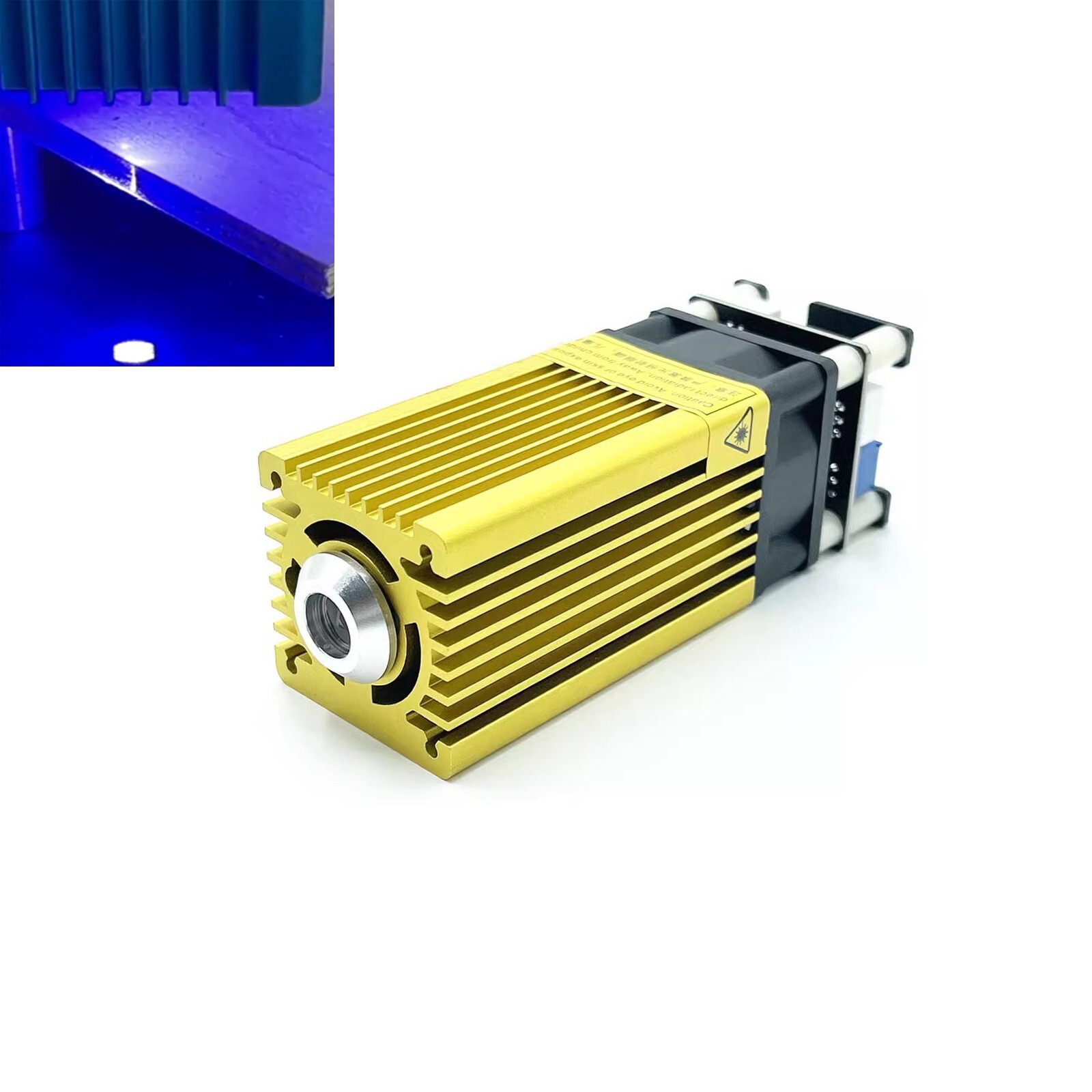 40W Blue Extremely Fine Spot Laser Engraving/Cutting Module 3D Marking Laser