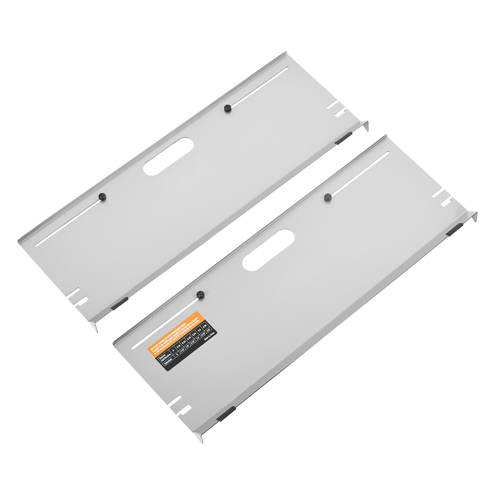Uimoso Wheel Alignment Tool Toe Plates Accurate Measure Tape & Conversion Chart