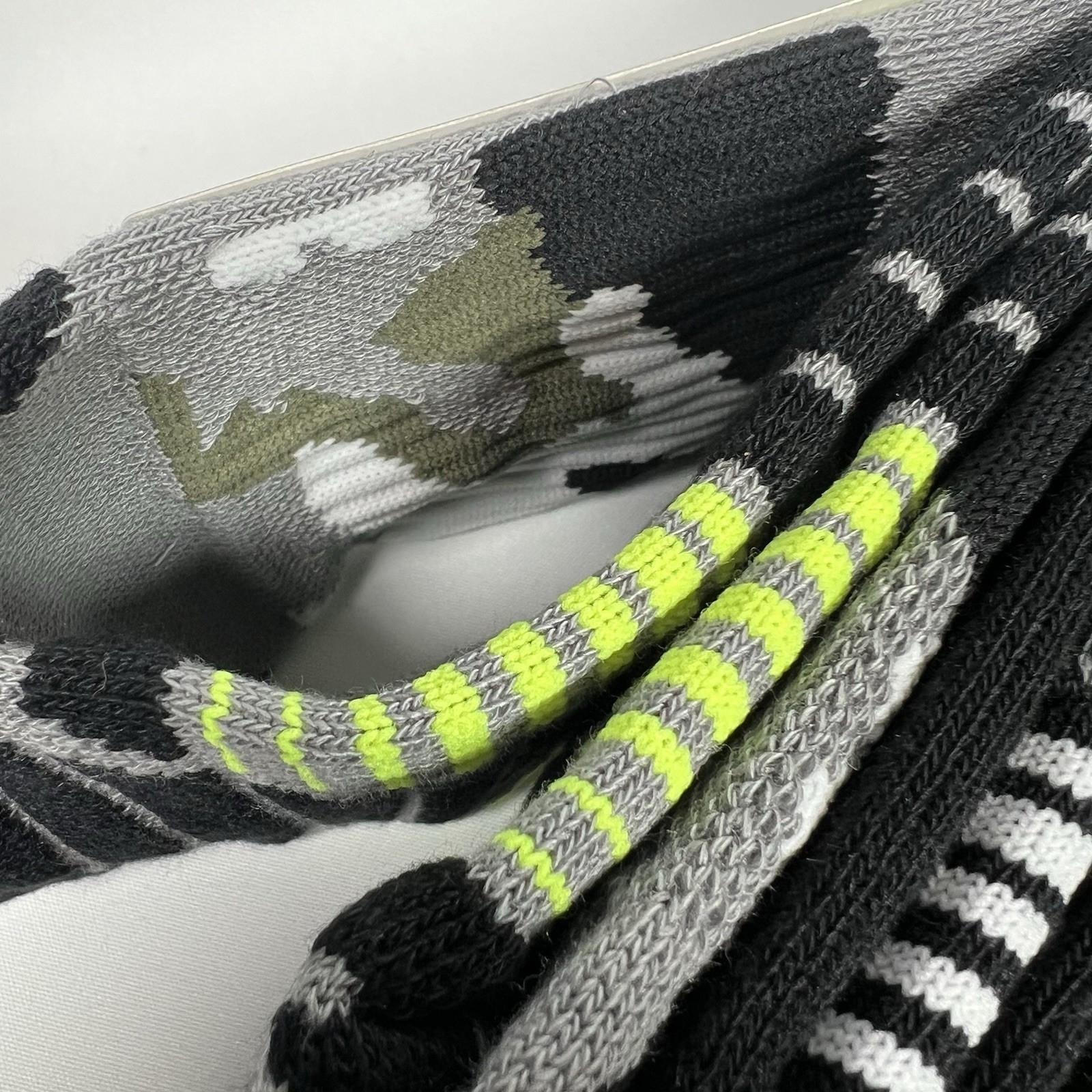 Under Armour UA Elevated Cushioned Crew Socks (3 Pack) Men’s 4-8 Boys NEW Camo
