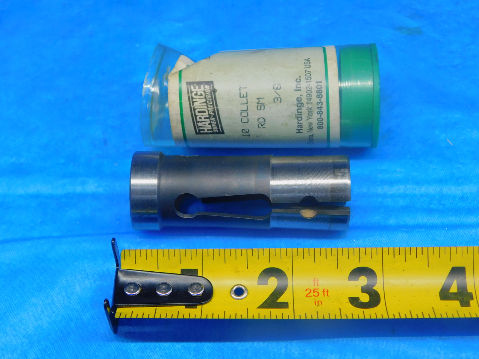 HARDINGE #10 COLLET ROUND SMOOTH SIZE 3/8 RD SM .375 BROWN & SHARPE USA STOP