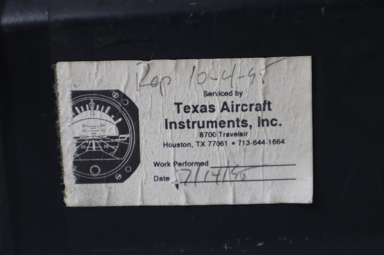 Bendix Avionics AIM 251CF Attitude Gyro 504-0001-902