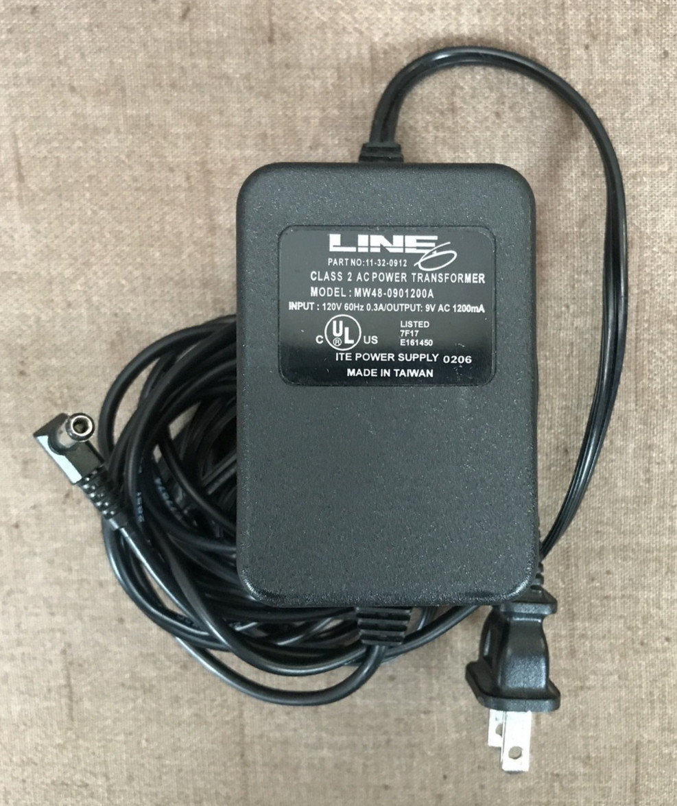Tested Line 6 POD 2.0 Amp Modeler Multi-Effects Processor w/ Box PSU Manual CD
