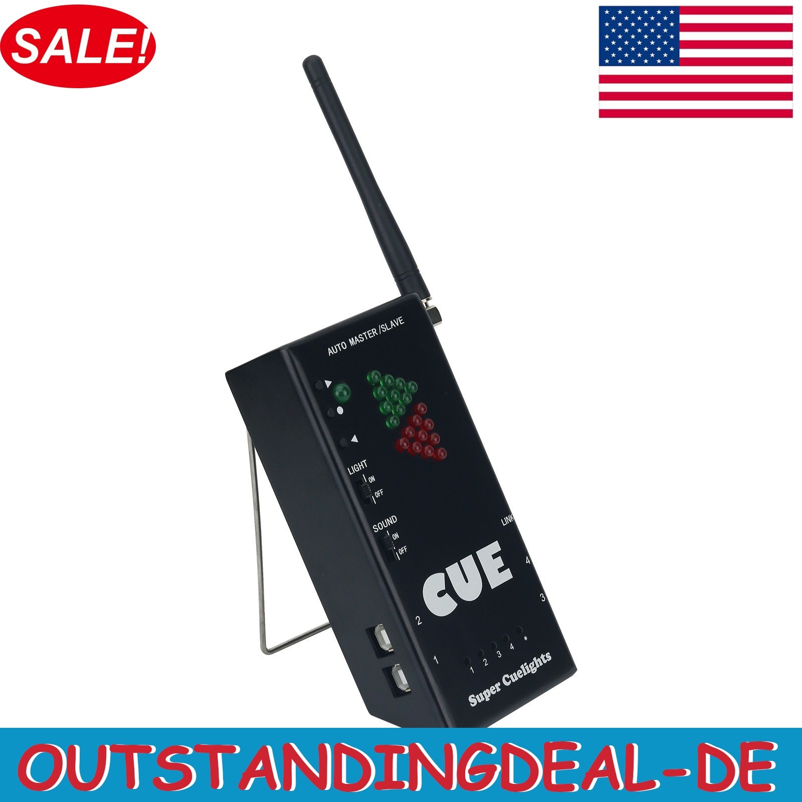 Super Cuelight Presenter 1 RX and 2 Transmitters for PowerPoint Presentation US&
