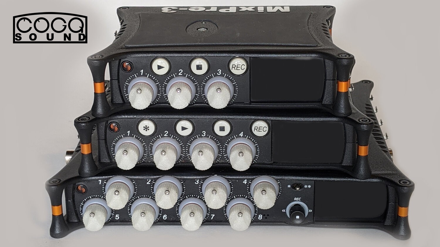 Coga Sound Glo Pots for Sound Devices MixPre-6