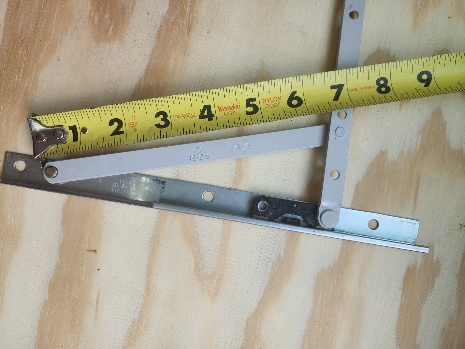 10" Stainless Steel Egress Hinge Set by TRUTH / sold by the set