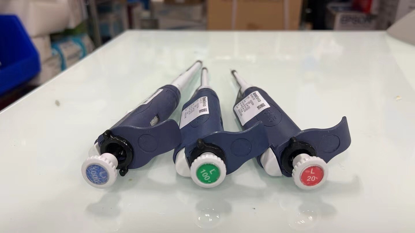 3x Rainin Pipet-Lite LTS Single Pipette Set | L1000,L100,L20 ul