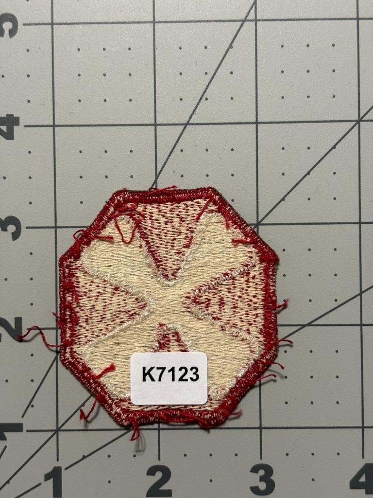 Theater Made US Army 8th Army Patch Inv# K7123
