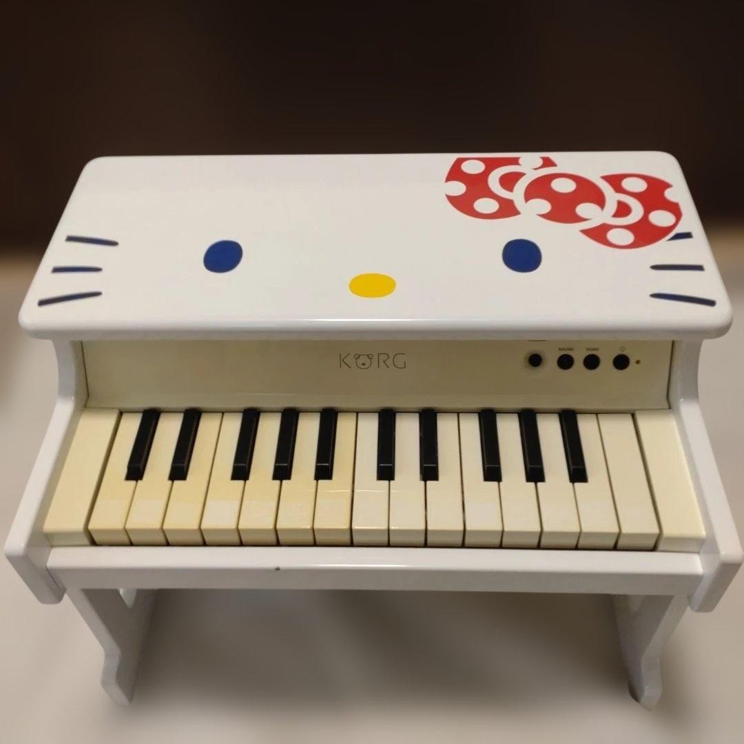 KORG tinyPIANO Kitty Model 25-Key Mini Digital Piano Tested Working