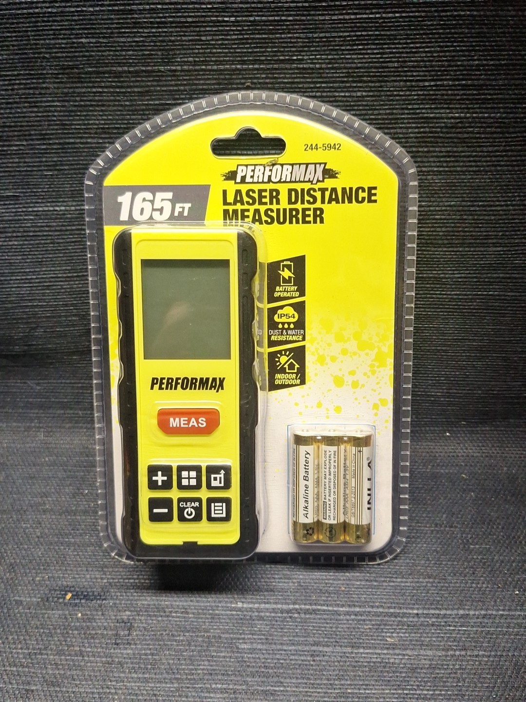 165' Laser Distance Measurer Calculates Distance, Area, Volume NEW Free Shipping