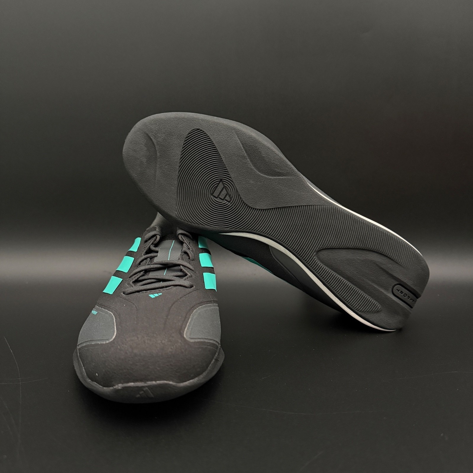 Mercedes AMG PETRONAS F1 Team Adidas Feroza Black JQ3273 MENS Sneakers