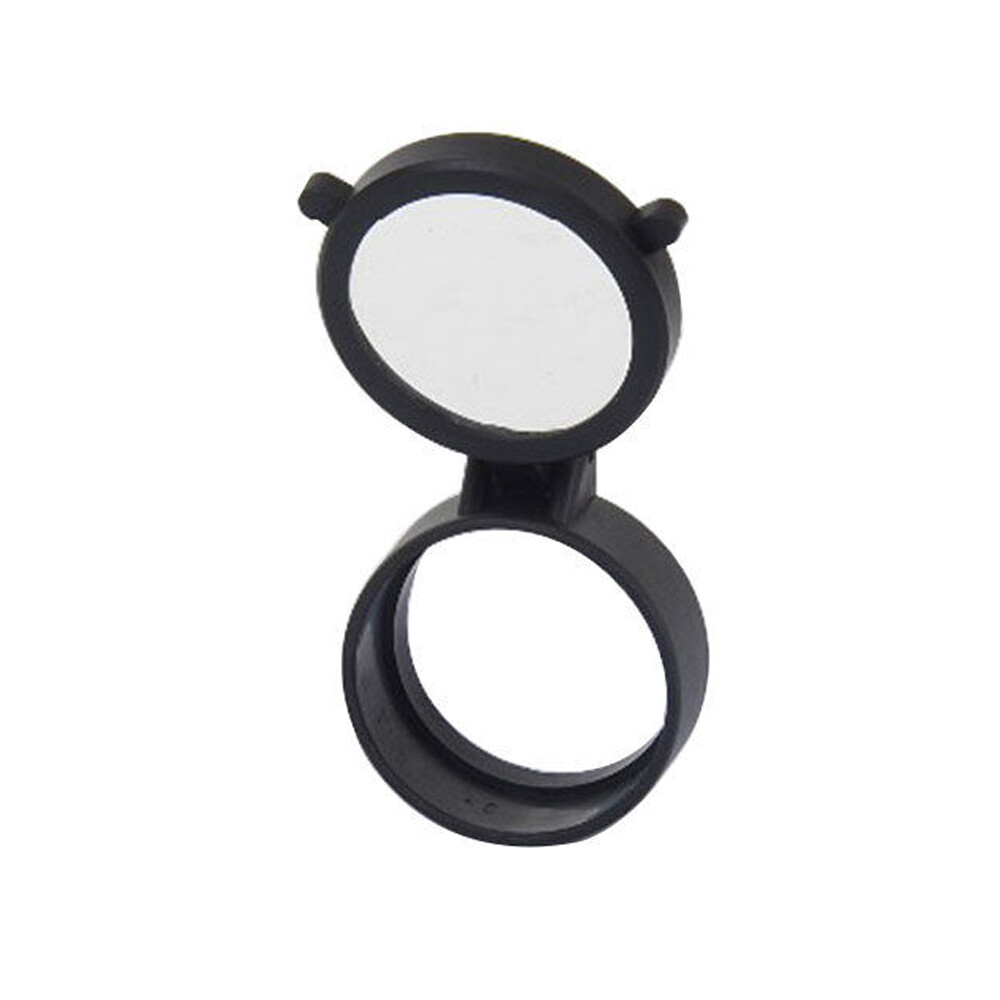 2Pcs Dustproof Quick Flip Spring Up Open Cap Clear Scope Lens Cover
