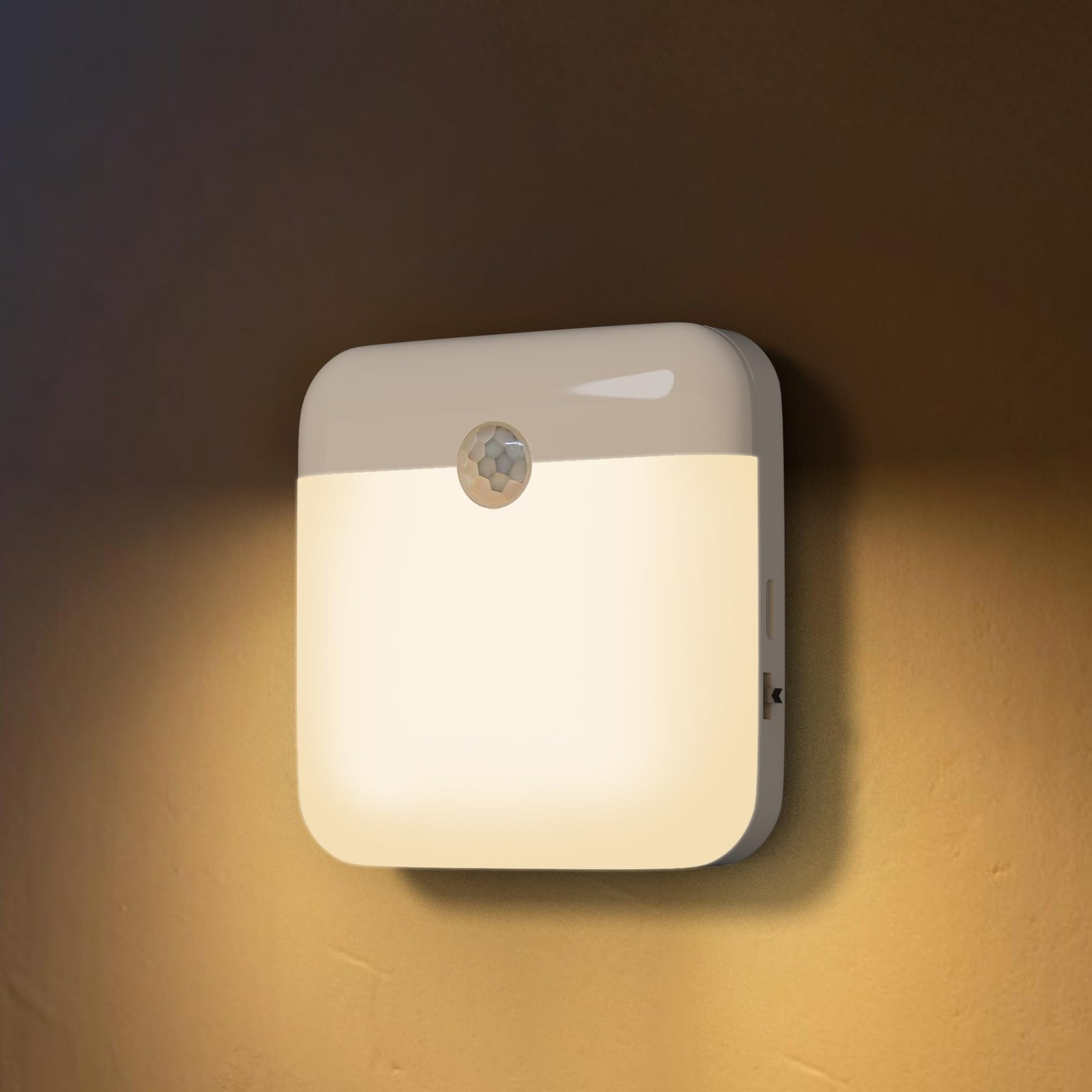 LED Sensor Night Light 2-Pack with Dusk Sensor and Motion Sensor, Rechargeabl...