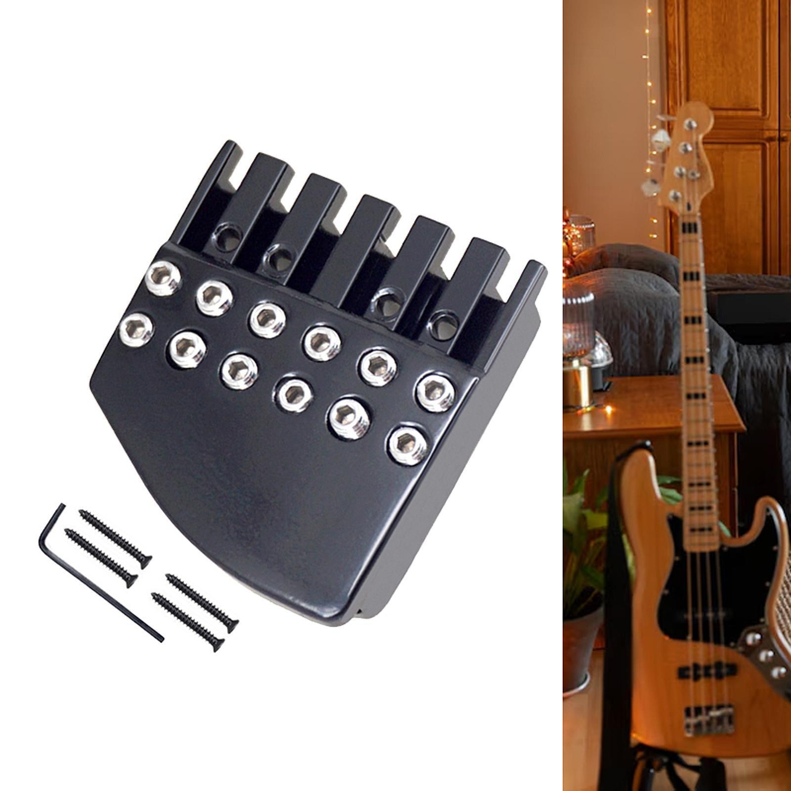 Headless Guitar Bridge Nut 6 String Guitar Locking Nut
