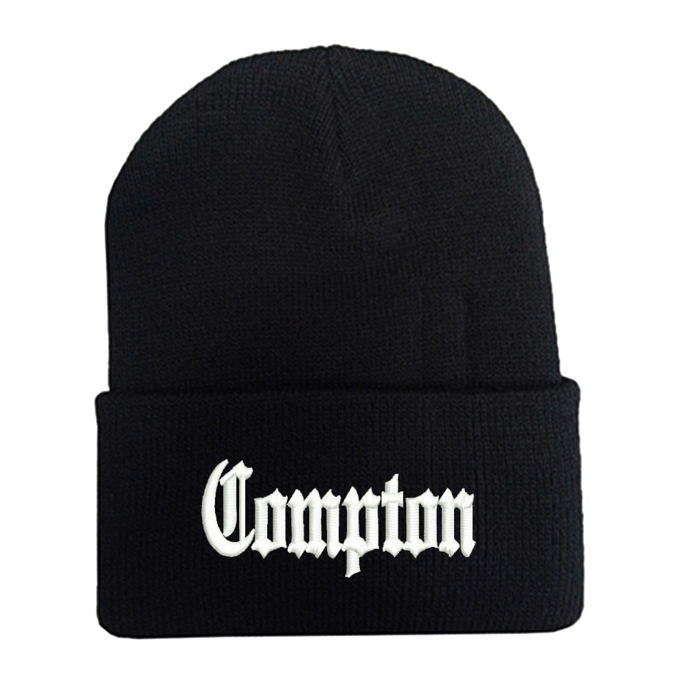 ***COMPTON*** Compton Beanie Cap Hat Cuff Fold up style