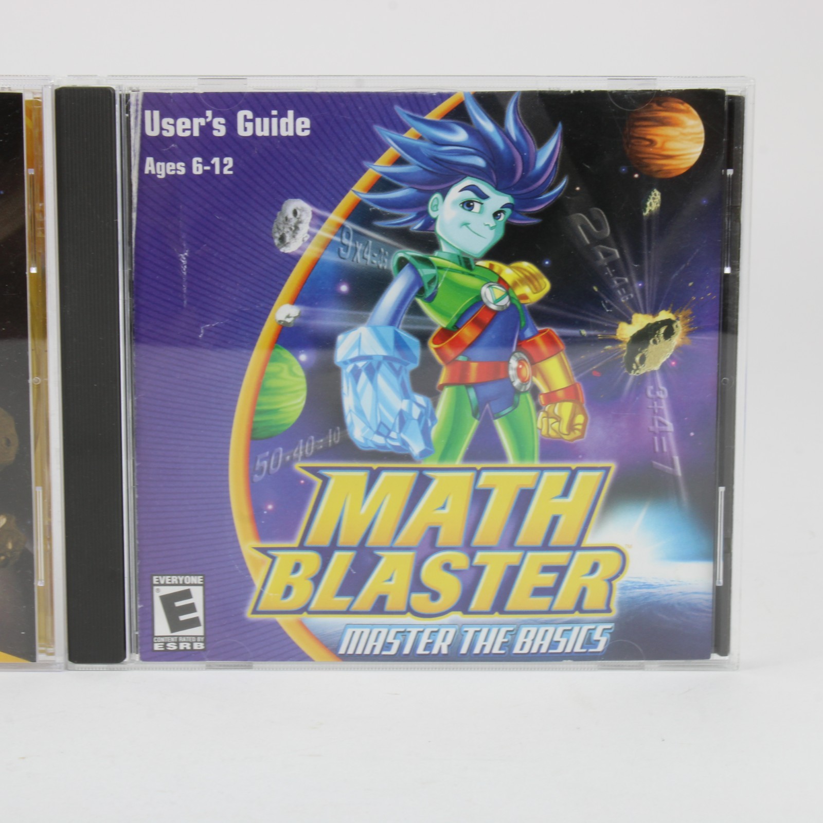 Lot Star Wars Math Jabba, Math Blaster Master Basics PC ROM MAC Game Scholastic