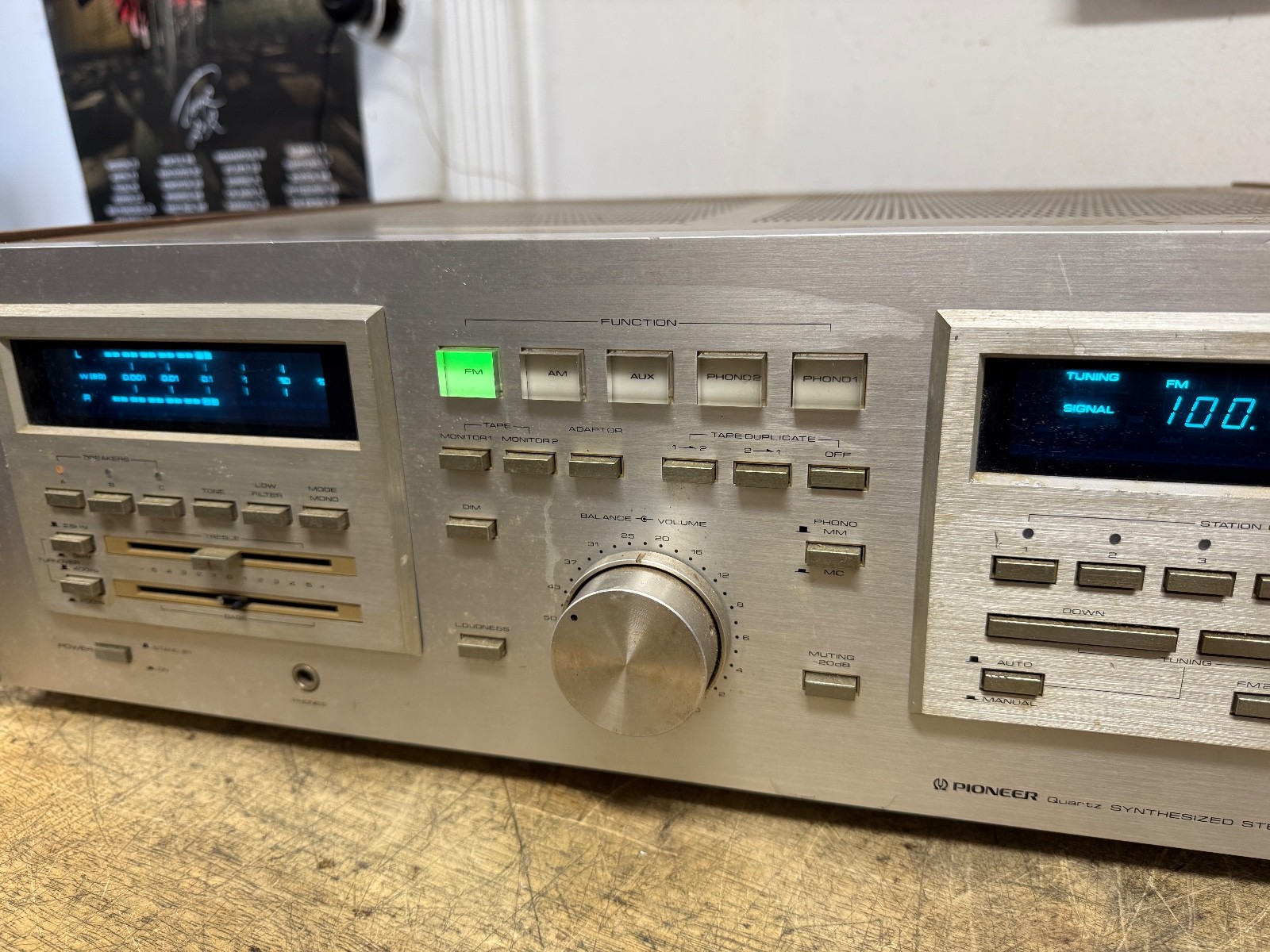 PIONEER SX-D7000 STEREO RECEIVER