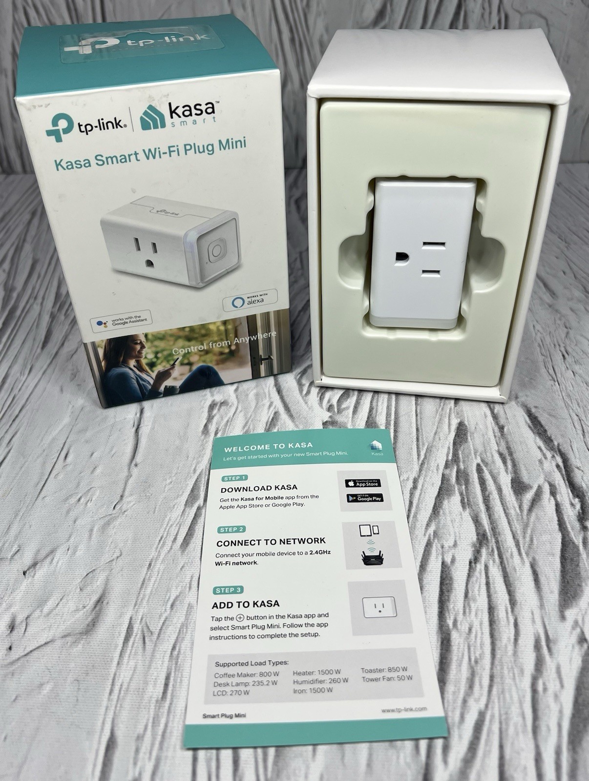TP-Link HS105 Smart Wi-Fi Plug Mini (Open Box)- Alexa or Google Home