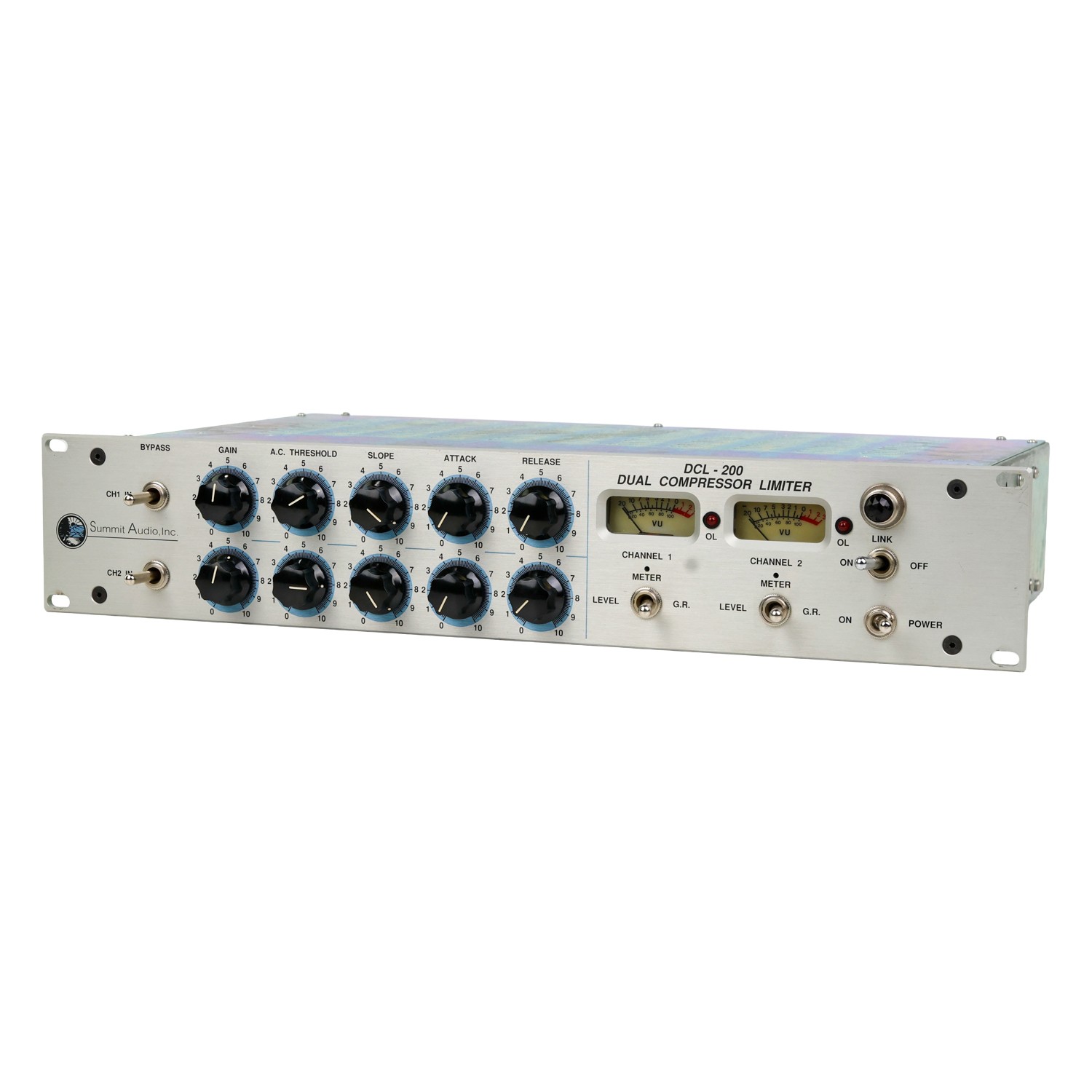 Summit Audio DCL-200 Dual-Channel Compressor/Limiter #0721137 (Used)