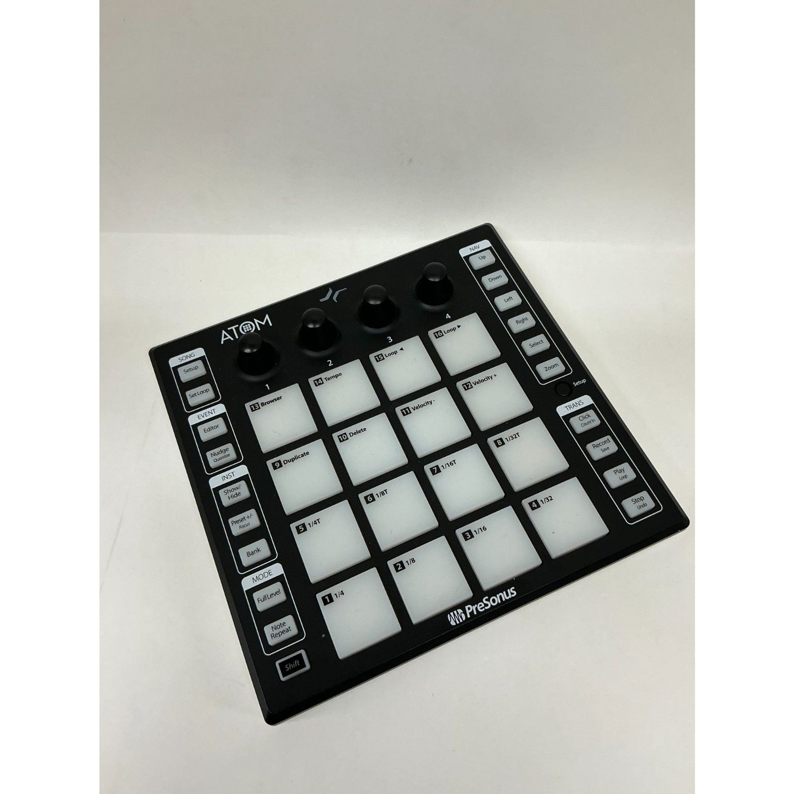 PreSonus Atom Production and Performance Midi Pad Controller W/ Cable